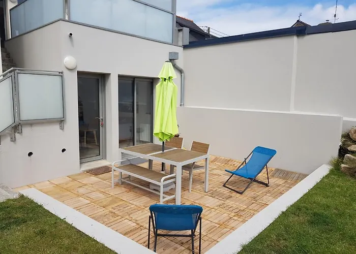 Cote Jardin - Cancale - Gite Standing - Proche Centre Et Port